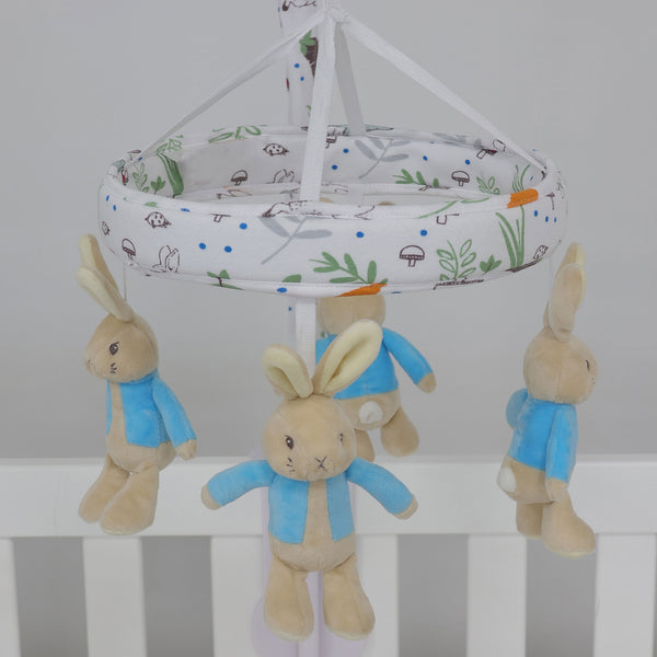 Peter Rabbit 'New Adventure' Musical Mobile - Blue