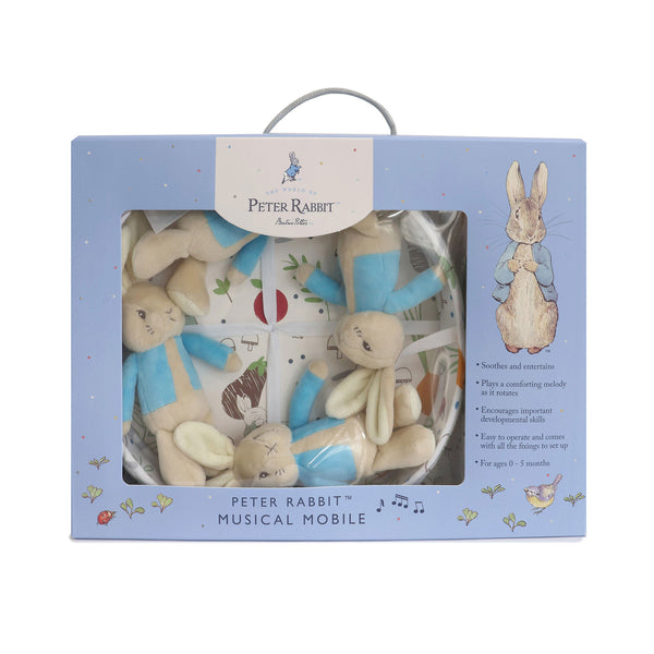 Peter Rabbit 'New Adventure' Musical Mobile - Blue