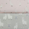 Provincial 2pk Waterproof Change Pad Covers - Blush/Grey