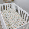 Peonies Bamboo 2pk Jersey Cot Fitted Sheets