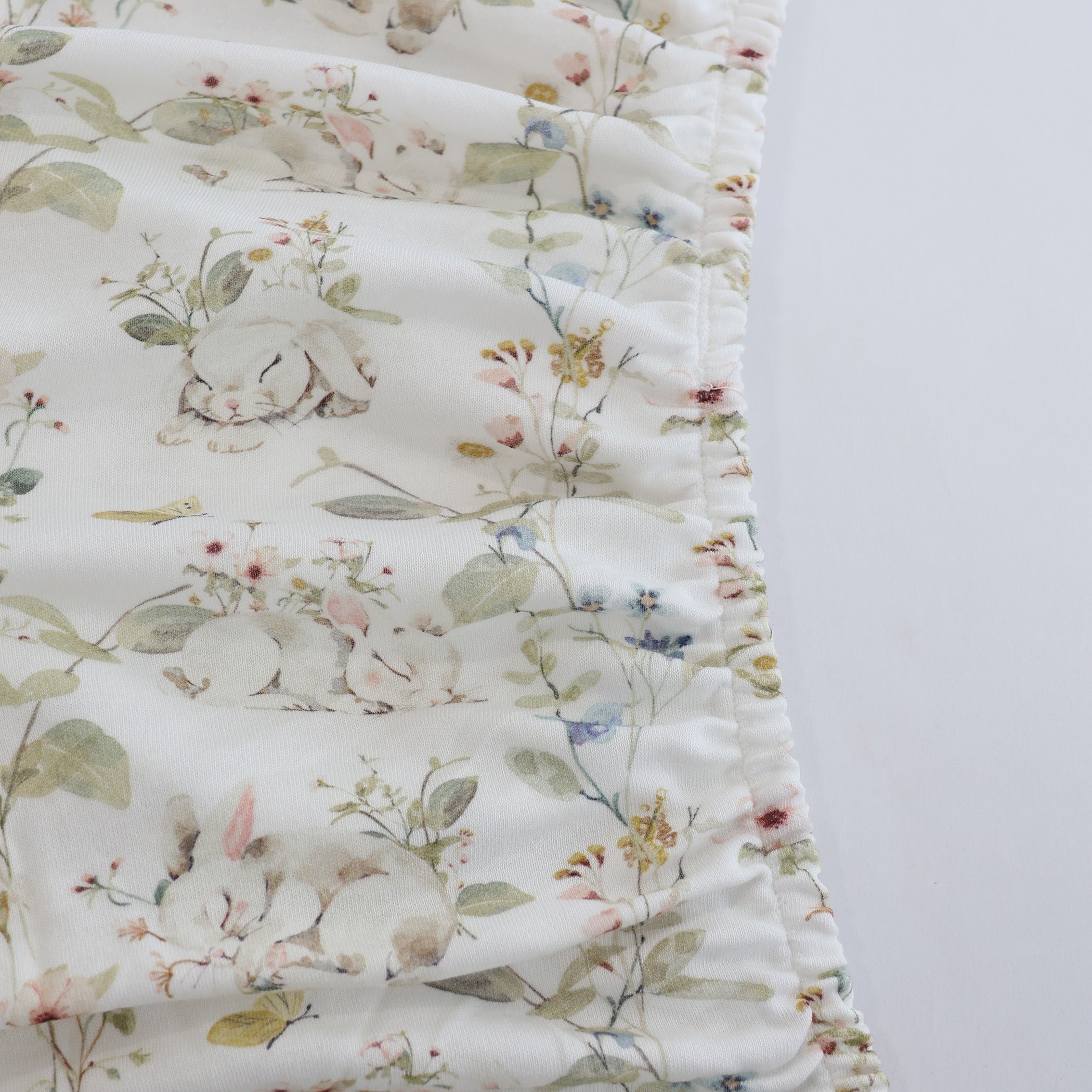 Sleeping Bunny Jersey Co Sleeper/Bedside Sleeper Fitted Sheet