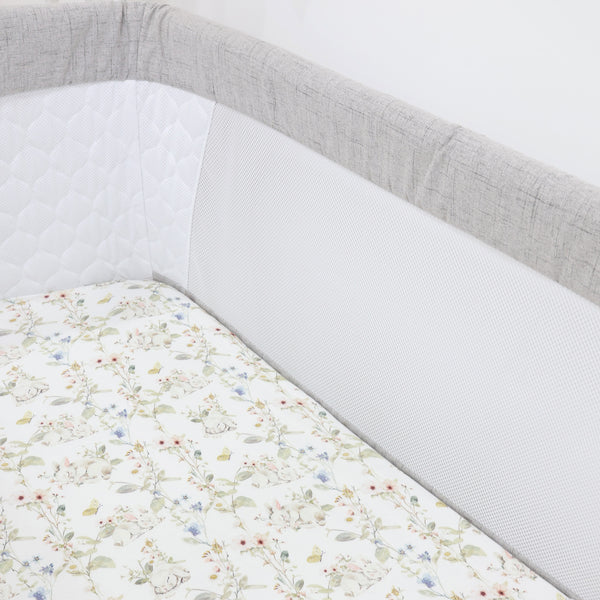 Sleeping Bunny Jersey Co Sleeper/Bedside Sleeper Fitted Sheet