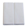 Bamboo White 2pk Co Sleeper/Bedside Sleeper Jersey Fitted sheets