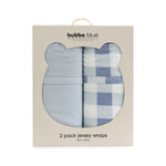 Bubba Sundae 2pk Jersey Wraps - Blueberry - Bubba Blue Australia
