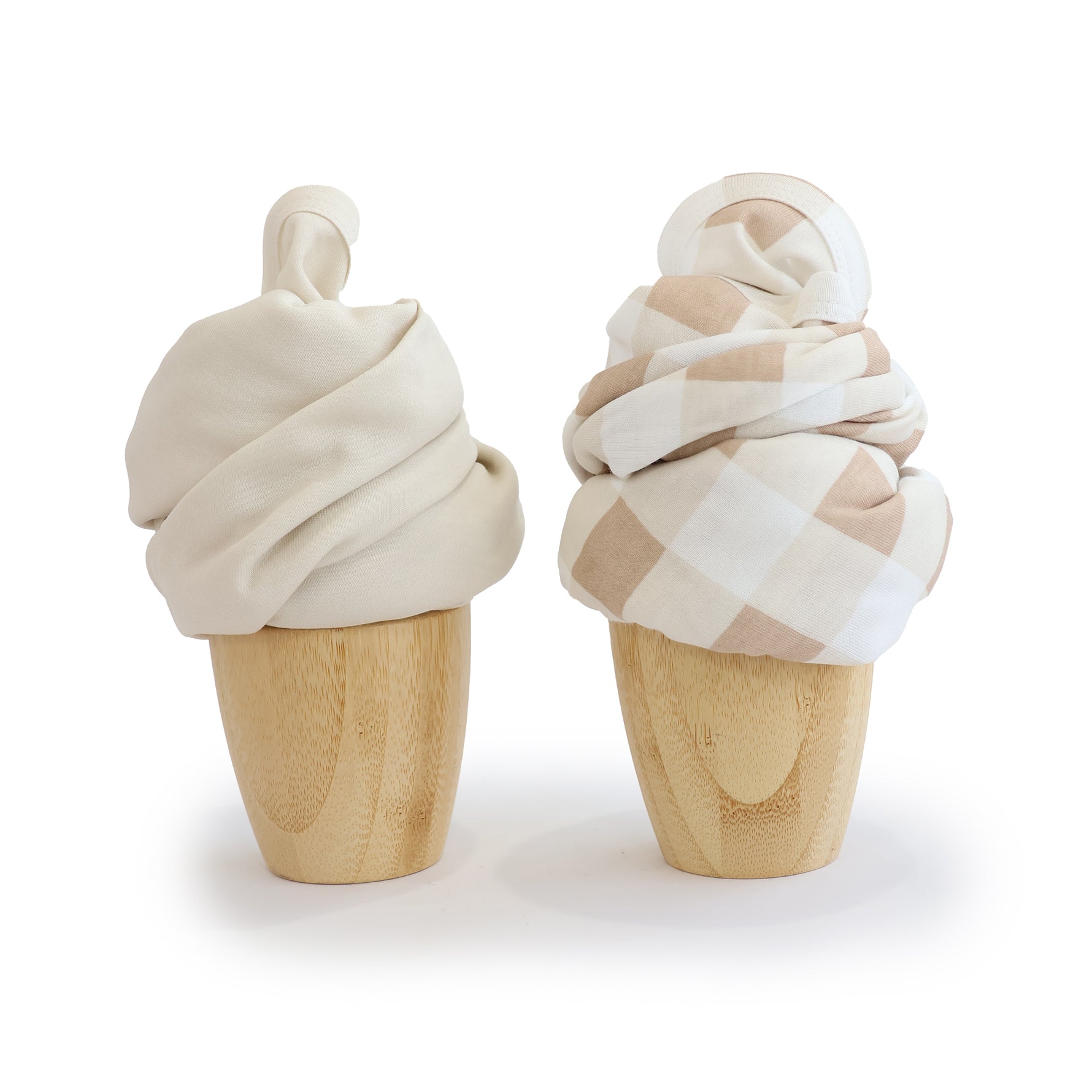 Bubba Sundae 2pk Jersey Wraps - Chestnut - Bubba Blue Australia