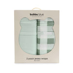 Bubba Sundae 2pk Jersey Wraps - Greentea - Bubba Blue Australia