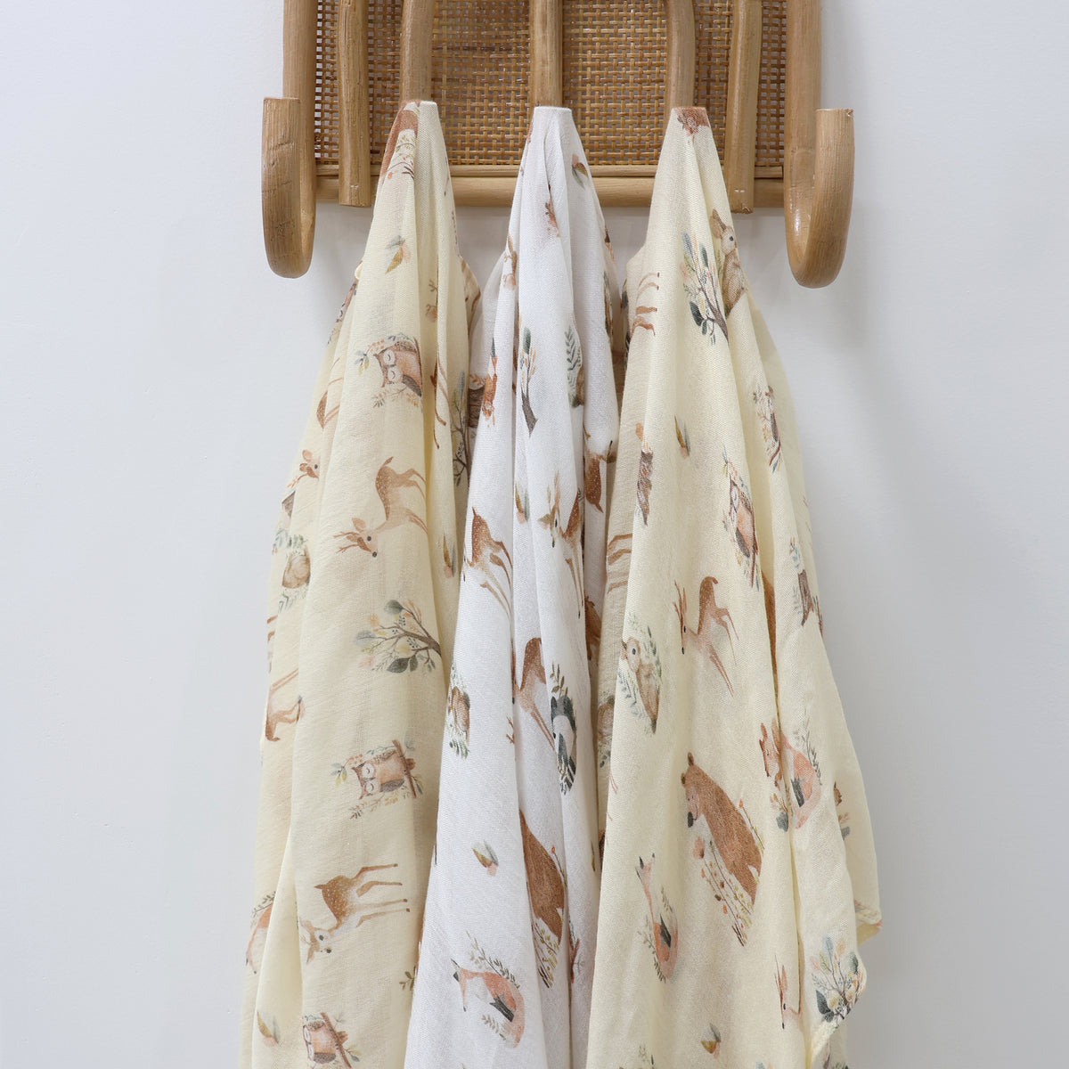 Enchanted 3pk Muslin Wraps