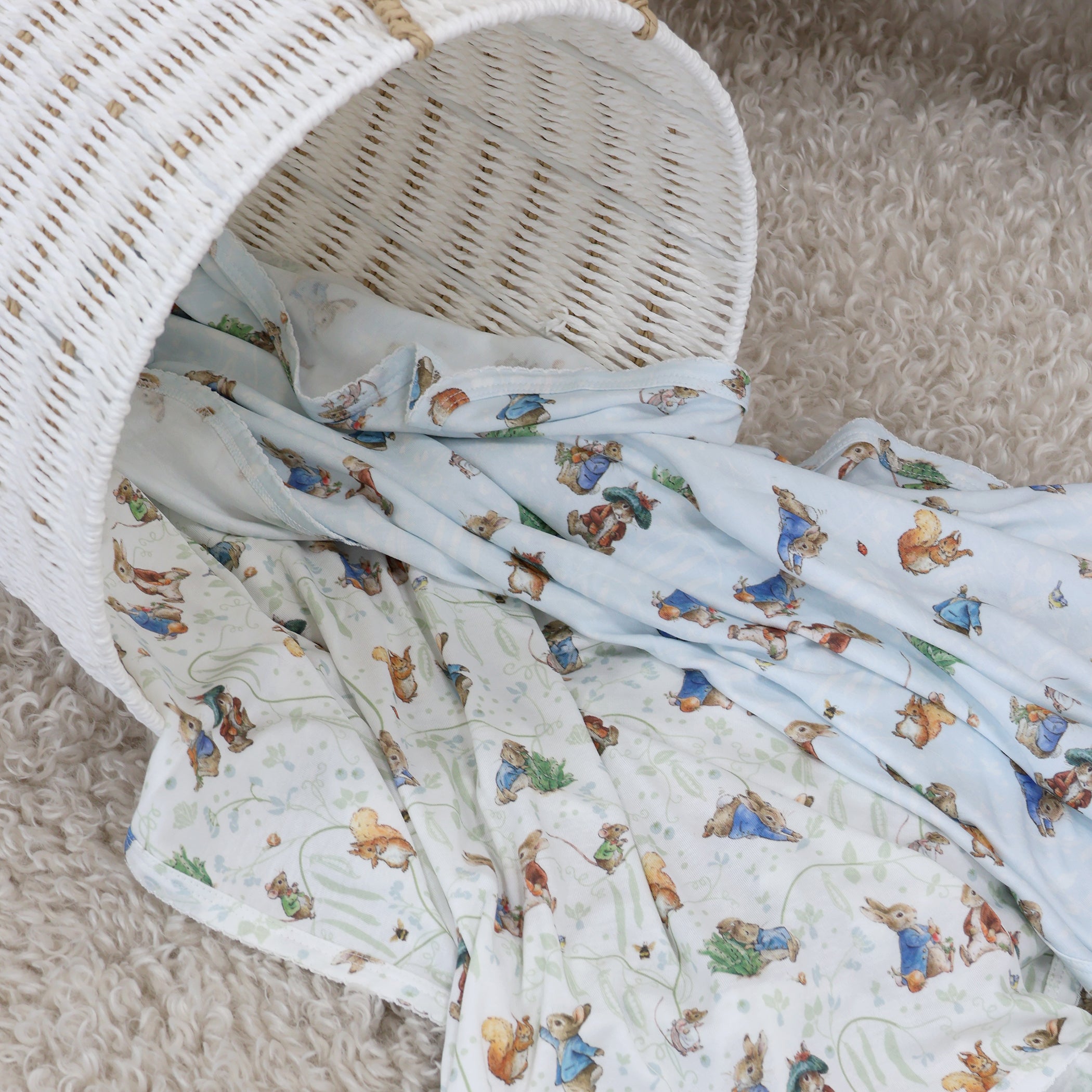 Peter Rabbit & Benjamin Bunny 2pk Jersey Wraps