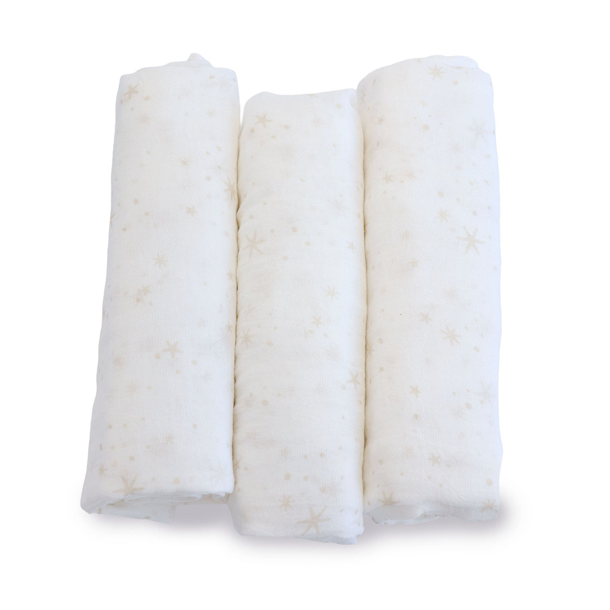 Twinkle Twinkle 3pk Muslin Wraps