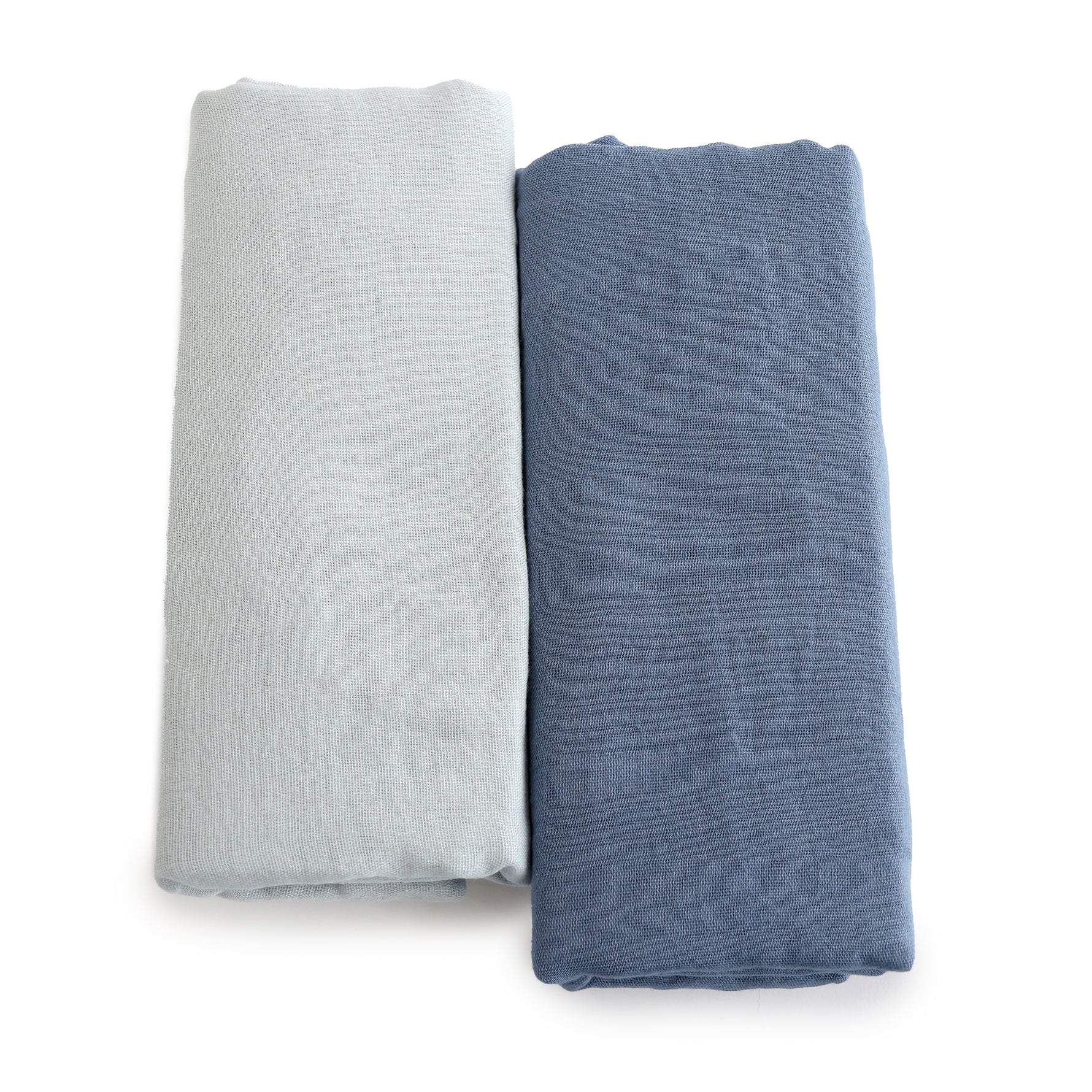 Bubba Sundae 2pk Muslin Wraps - Blueberry - Bubba Blue Australia