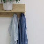 Bubba Sundae 2pk Muslin Wraps - Blueberry - Bubba Blue Australia