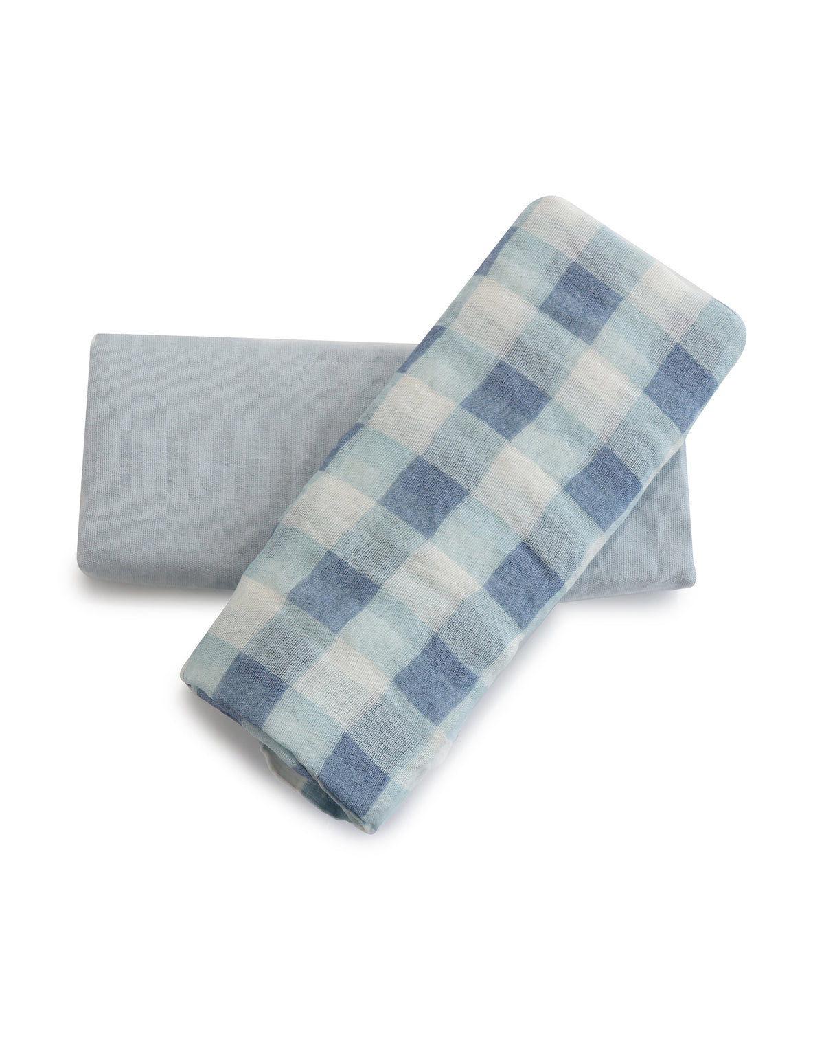 Bubba Sundae 2pk Muslin Wraps - Blueberry - Bubba Blue Australia