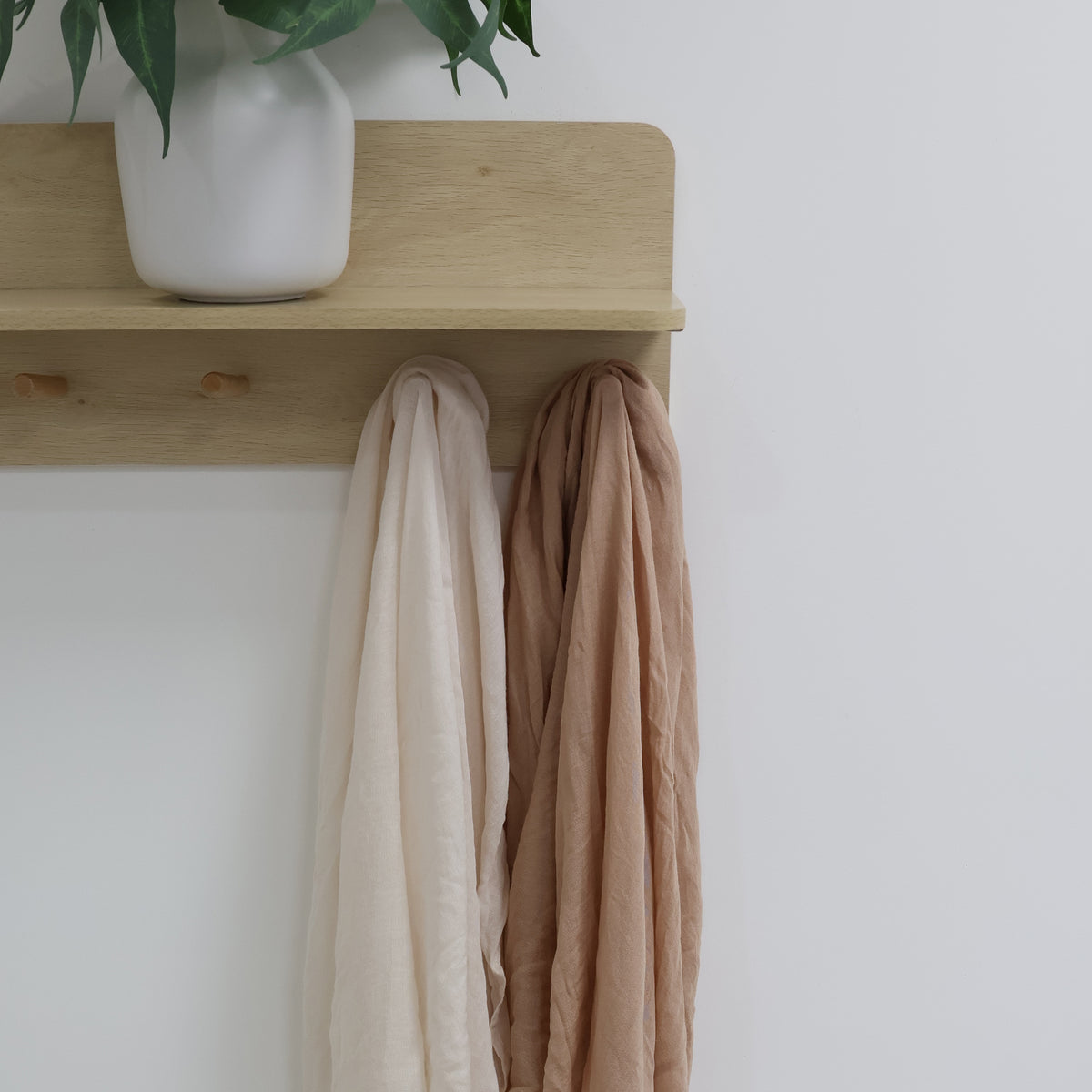 Bubba Sundae 2pk Muslin Wraps - Chestnut - Bubba Blue Australia