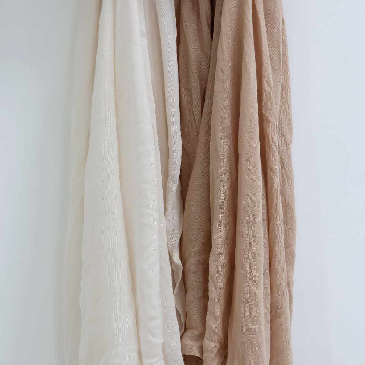 Bubba Sundae 2pk Muslin Wraps - Chestnut - Bubba Blue Australia