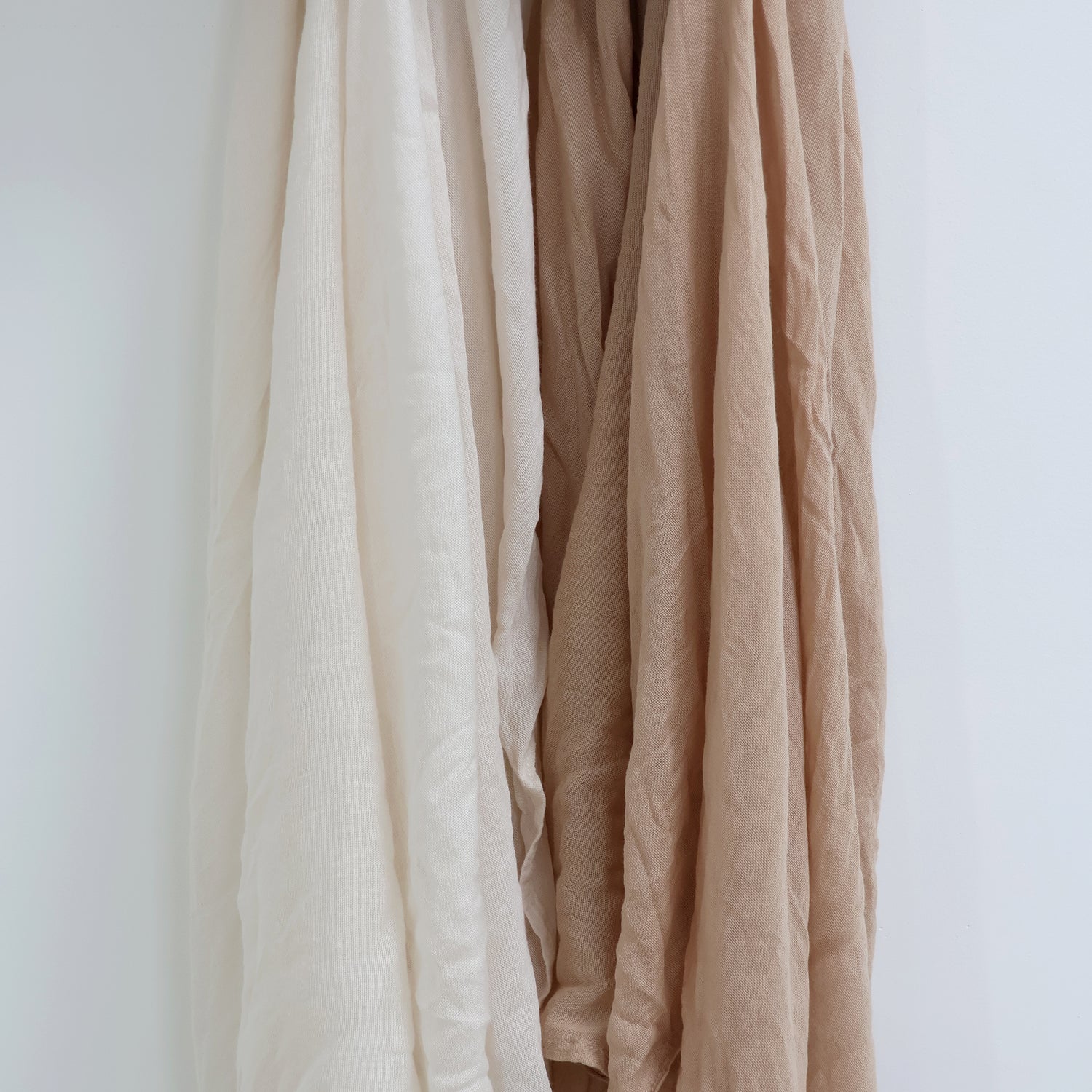 Bubba Sundae 2pk Muslin Wraps - Chestnut - Bubba Blue Australia