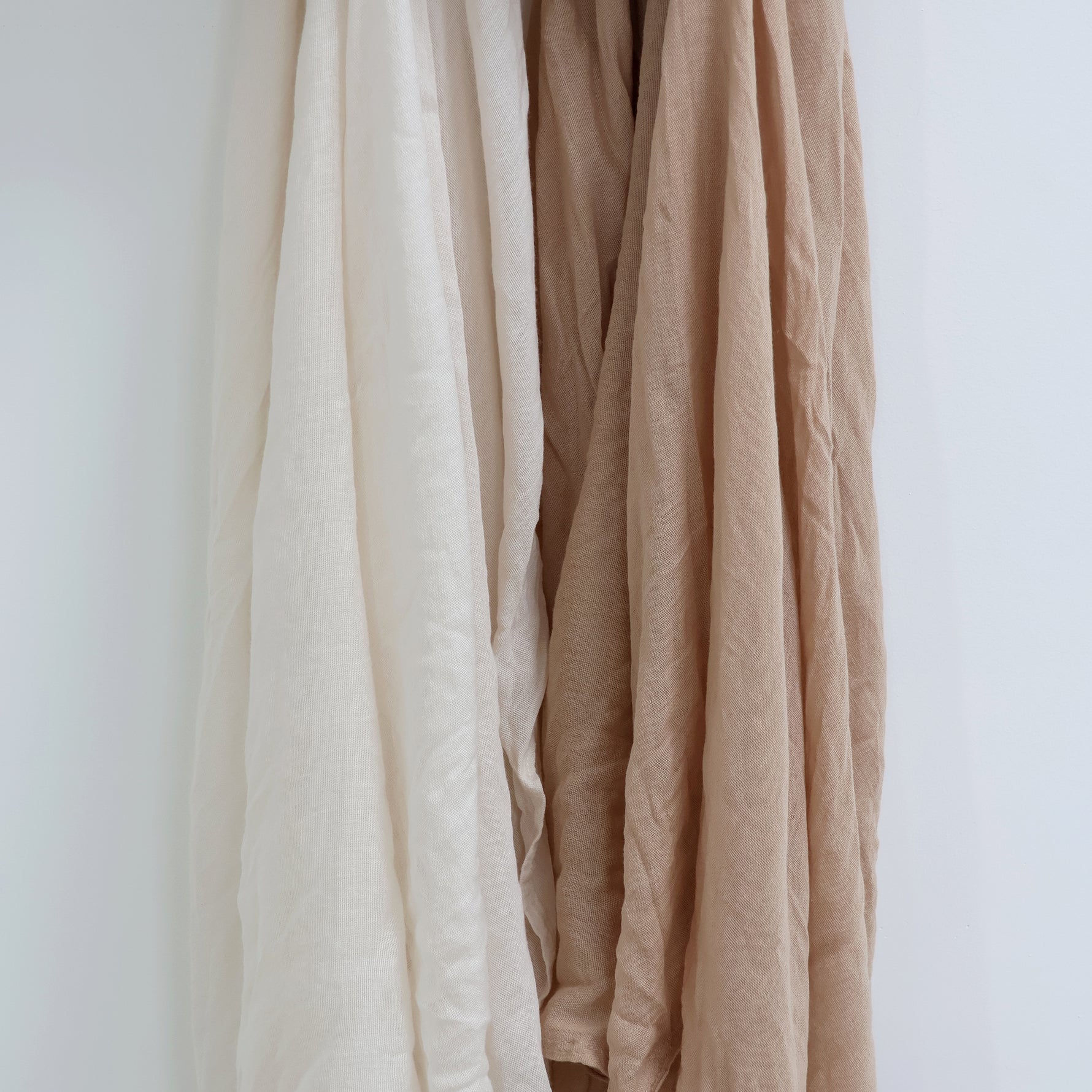 Bubba Sundae 2pk Muslin Wraps - Chestnut - Bubba Blue Australia