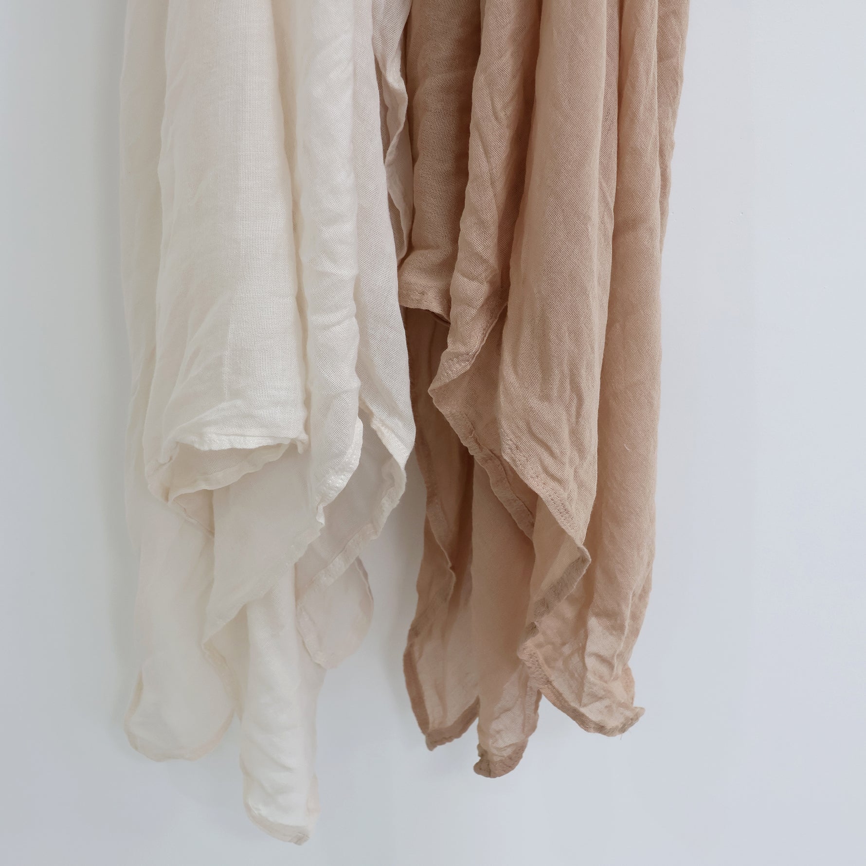 Bubba Sundae 2pk Muslin Wraps - Chestnut - Bubba Blue Australia