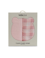Bubba Sundae 2pk Muslin Wraps - Cupcake - Bubba Blue Australia