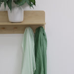 Bubba Sundae 2pk Muslin Wraps - Greentea - Bubba Blue Australia