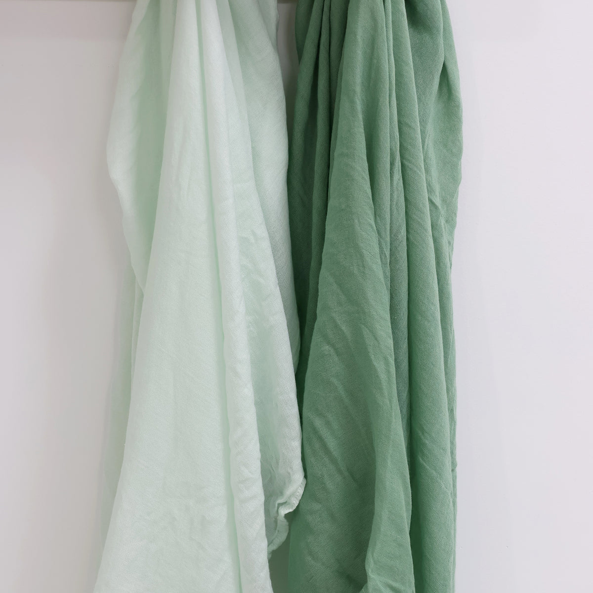 Bubba Sundae 2pk Muslin Wraps - Greentea - Bubba Blue Australia