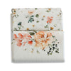 Peonies Bamboo 2pk Waterproof Change Mat Covers