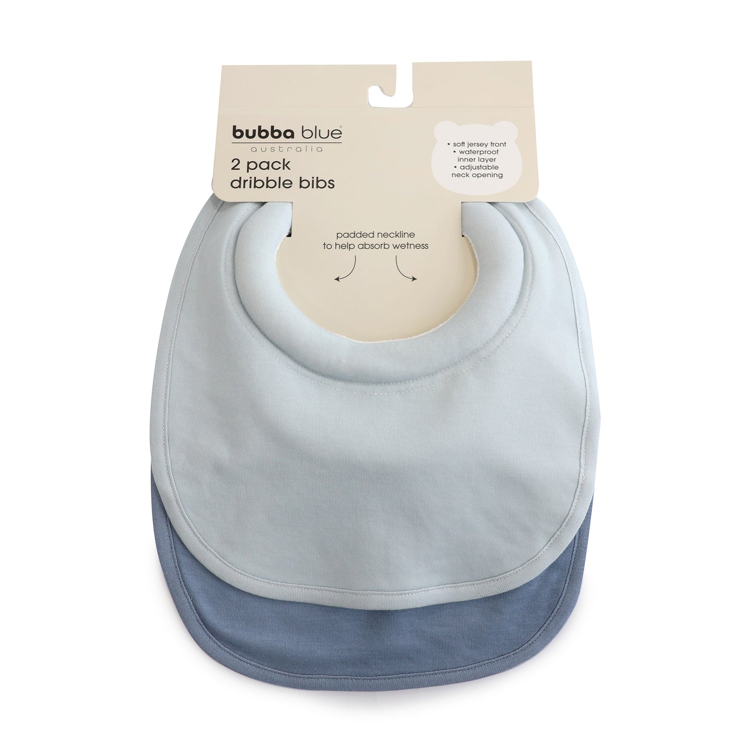 2x Bubba Sundae 2pk Dribble Bibs Bundle