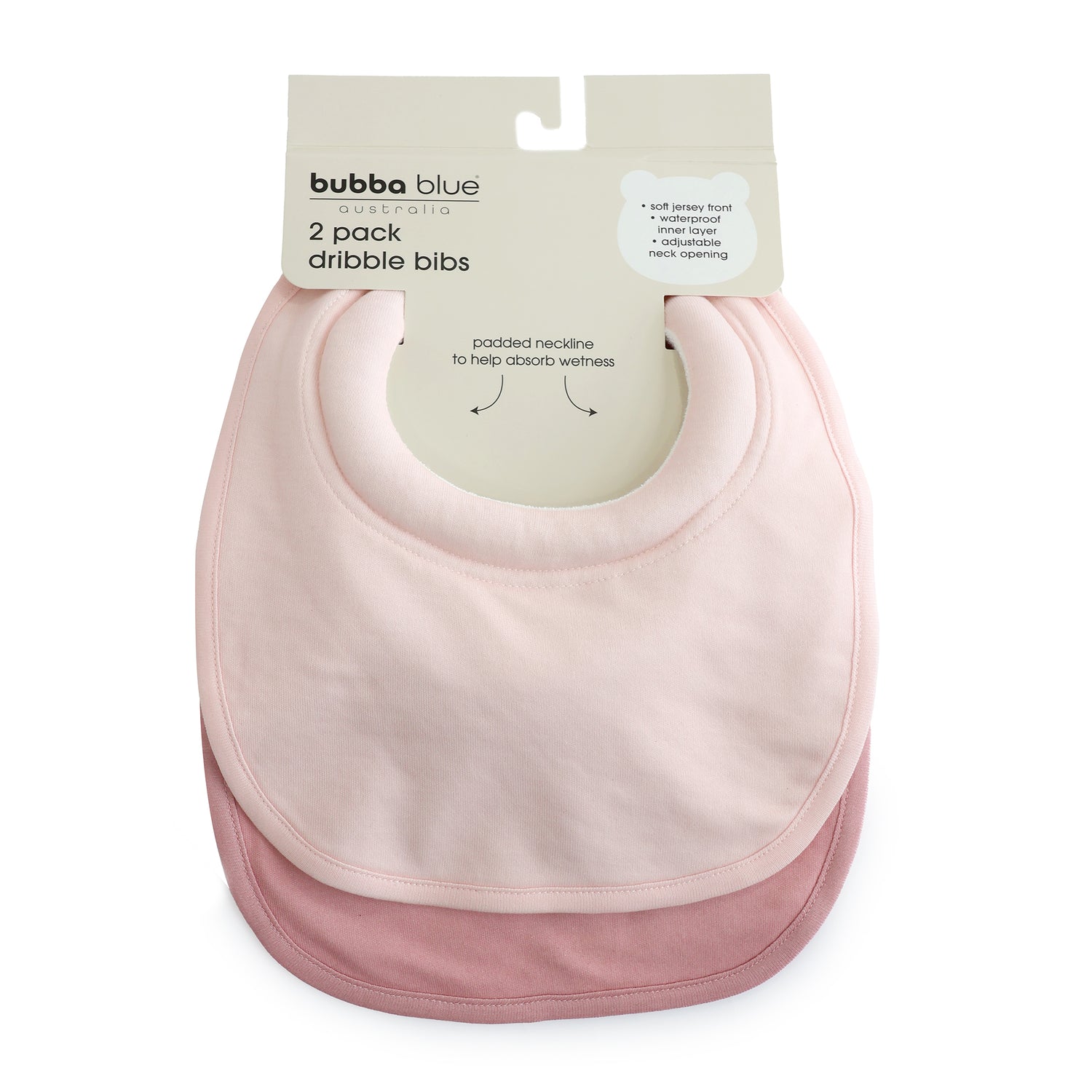 Bubba Sundae 2pk Dribble Bibs - Cupcake