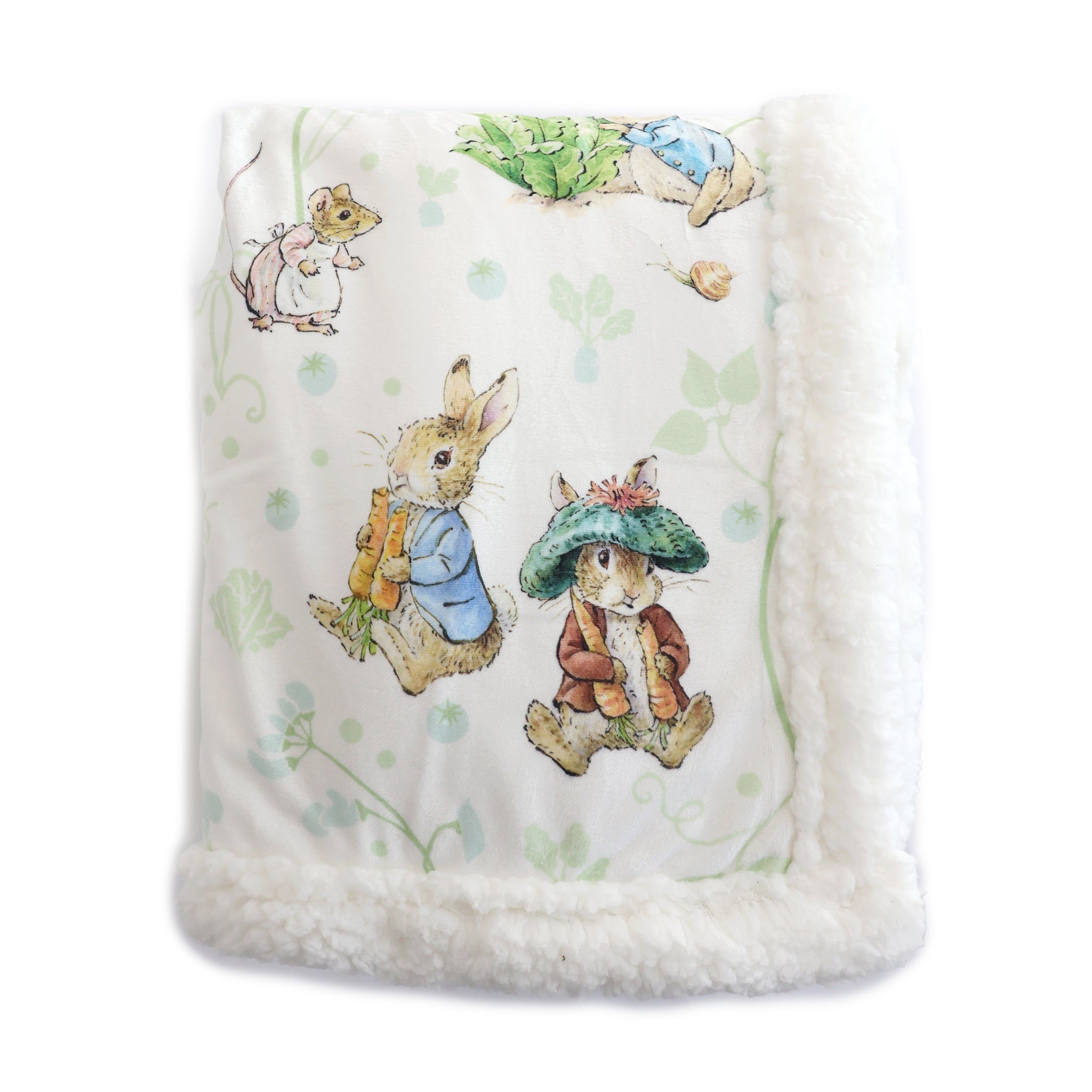 Peter Rabbit & Benjamin Bunny Cuddle Blanket