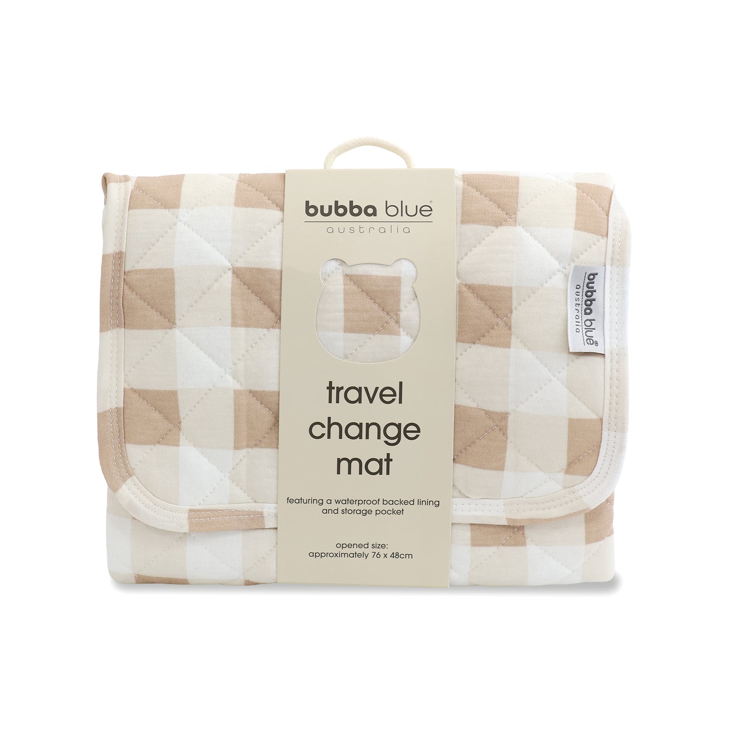 Bubba Sundae Travel Change Mat - Chestnut