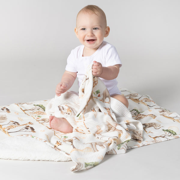 Adventure Bamboo Cellular Blanket
