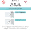 2.5 TOG Sleep Pouch - Co Sleeper/Bedside Sleeper