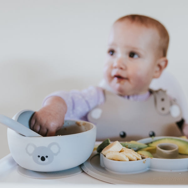 Aussie Animals 'Koala' 5PC Silicone Feeding Gift Set