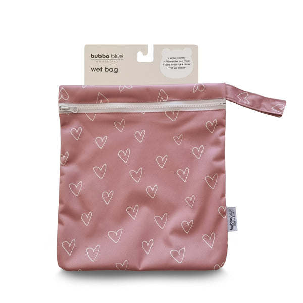 Nordic Wet Bag Berry Hearts