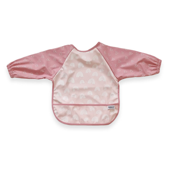 Nordic Smock Bib - Berry/Rose