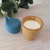 Plum Bamboo and Silicone Sippy Cup - Teal