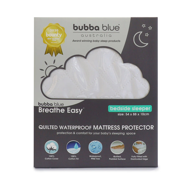 Breathe Easy® Co Sleeper/Bedside Sleeper Waterproof Quilted Mattress Protector