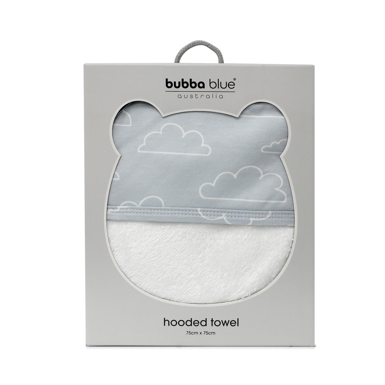 Nordic Hooded Towel Dusty Sky