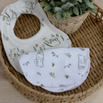Disney Classic Pooh 2pk Dribble Bibs - Bubba Blue Australia