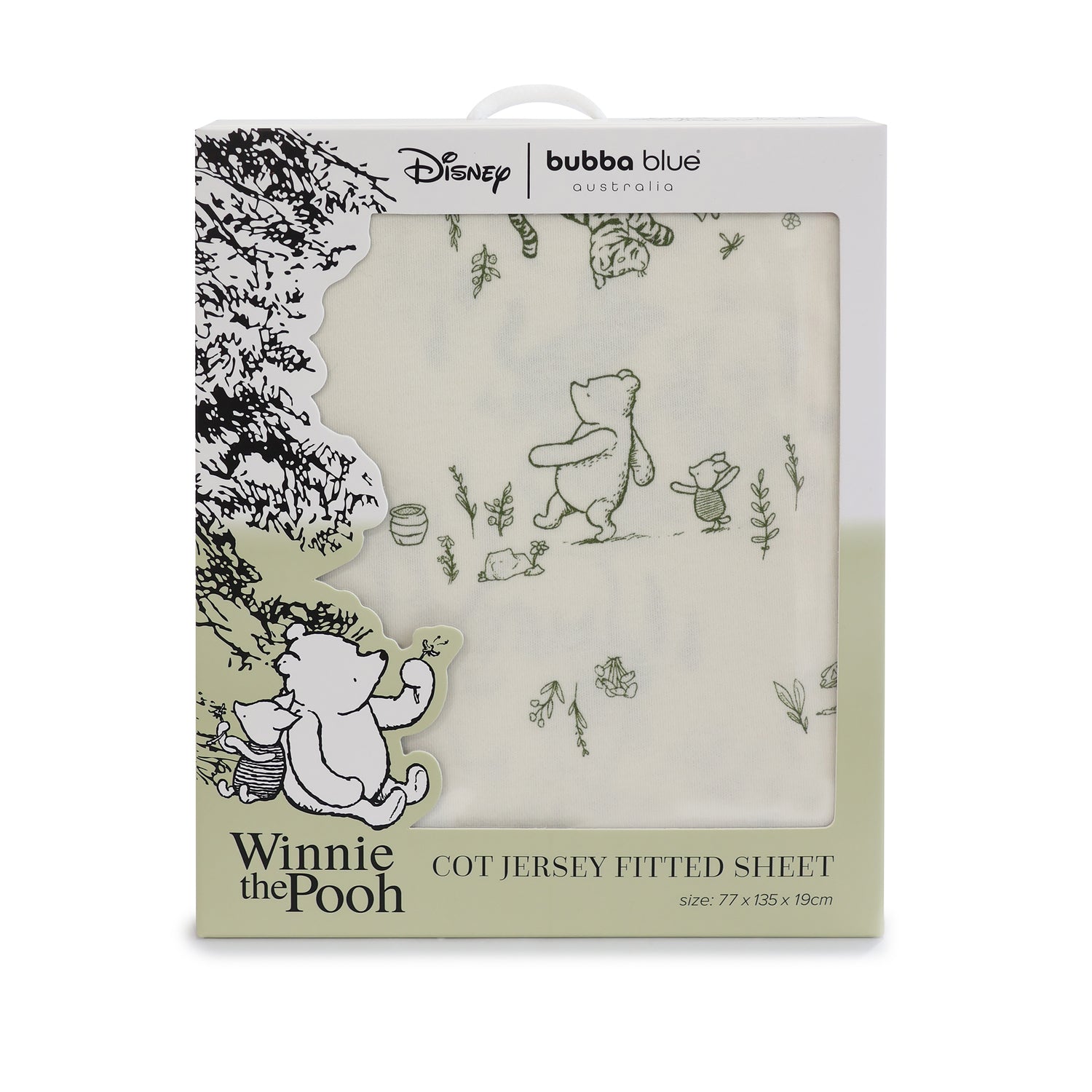 Disney Classic Pooh Cot Fitted Sheet