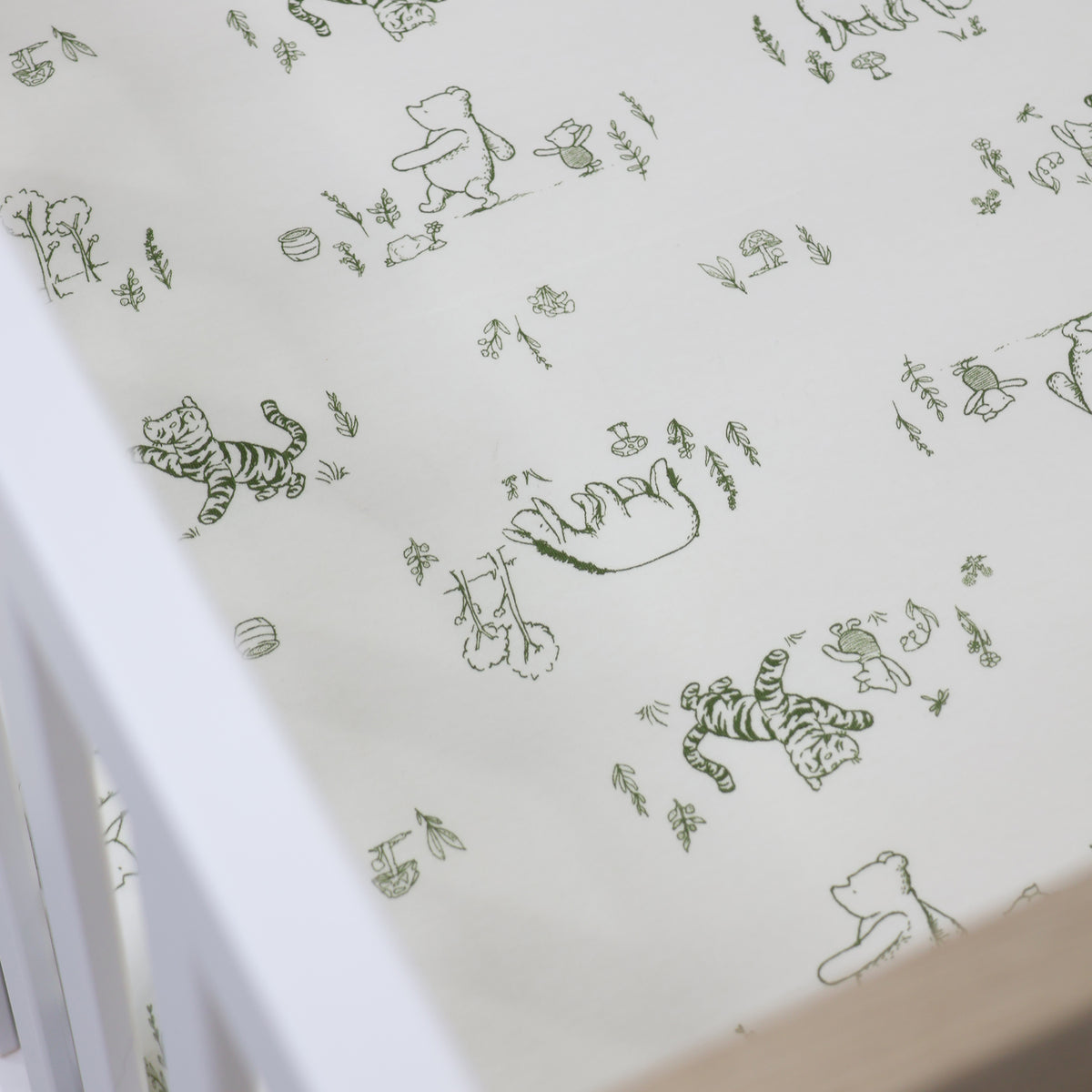 Disney Classic Pooh Cot Fitted Sheet - Bubba Blue Australia