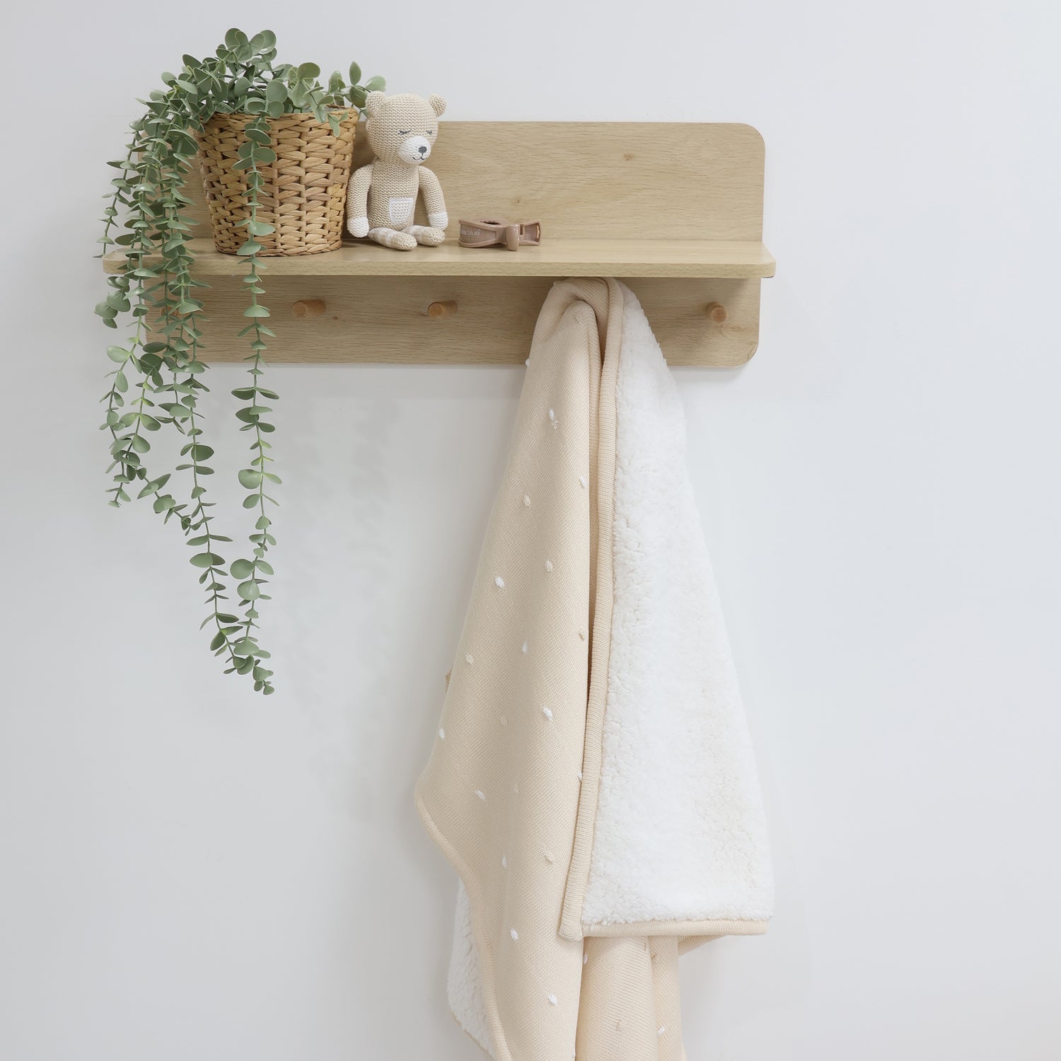 Confetti Knit Blanket - Sand