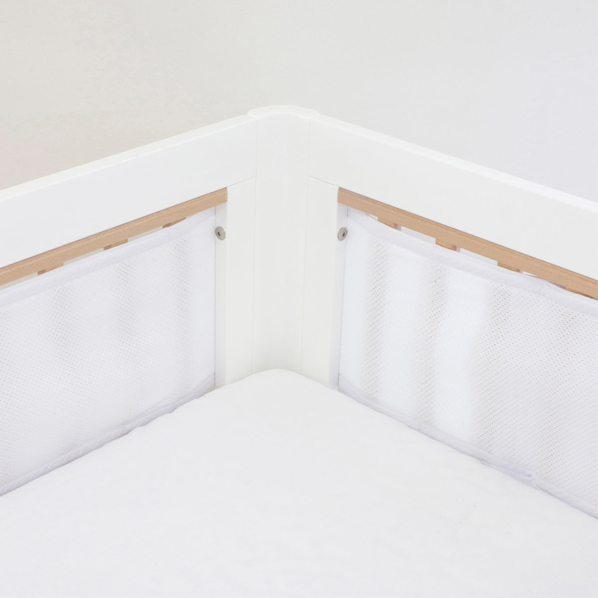 Air+ Cot Liner - White - Bubba Blue Australia