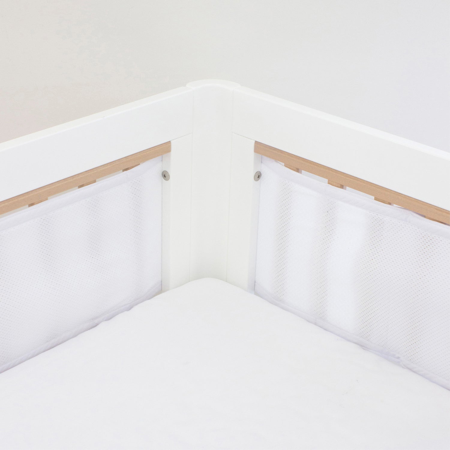 Air+ Cot Liner - White - Bubba Blue Australia