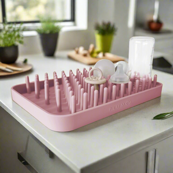 PLUM Silicone Drying Rack - Dusty Berry