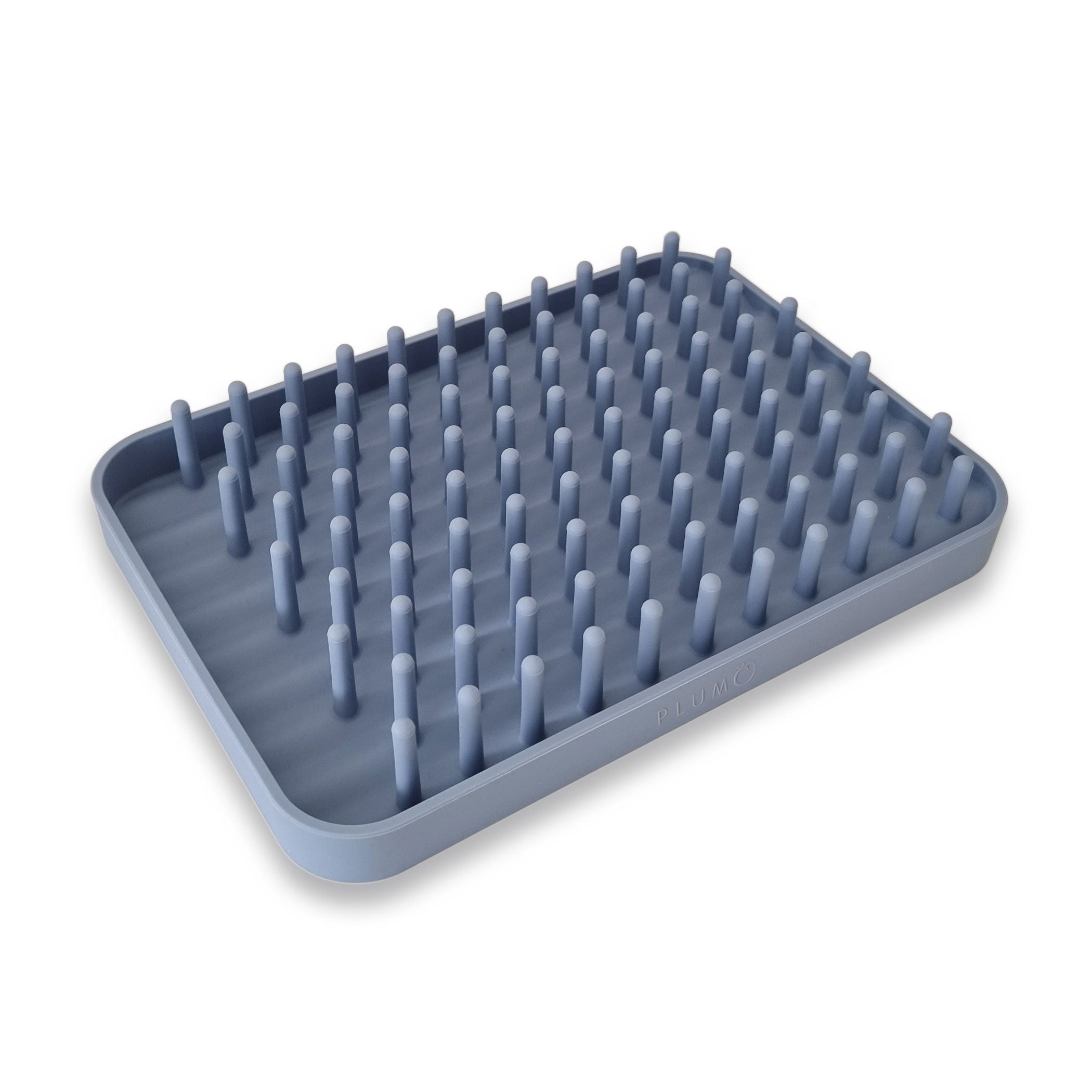 PLUM Silicone Drying Rack - Steel Blue