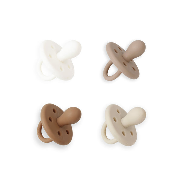 PLUM 4pk Soothers Earthy Bundle - NB-6m