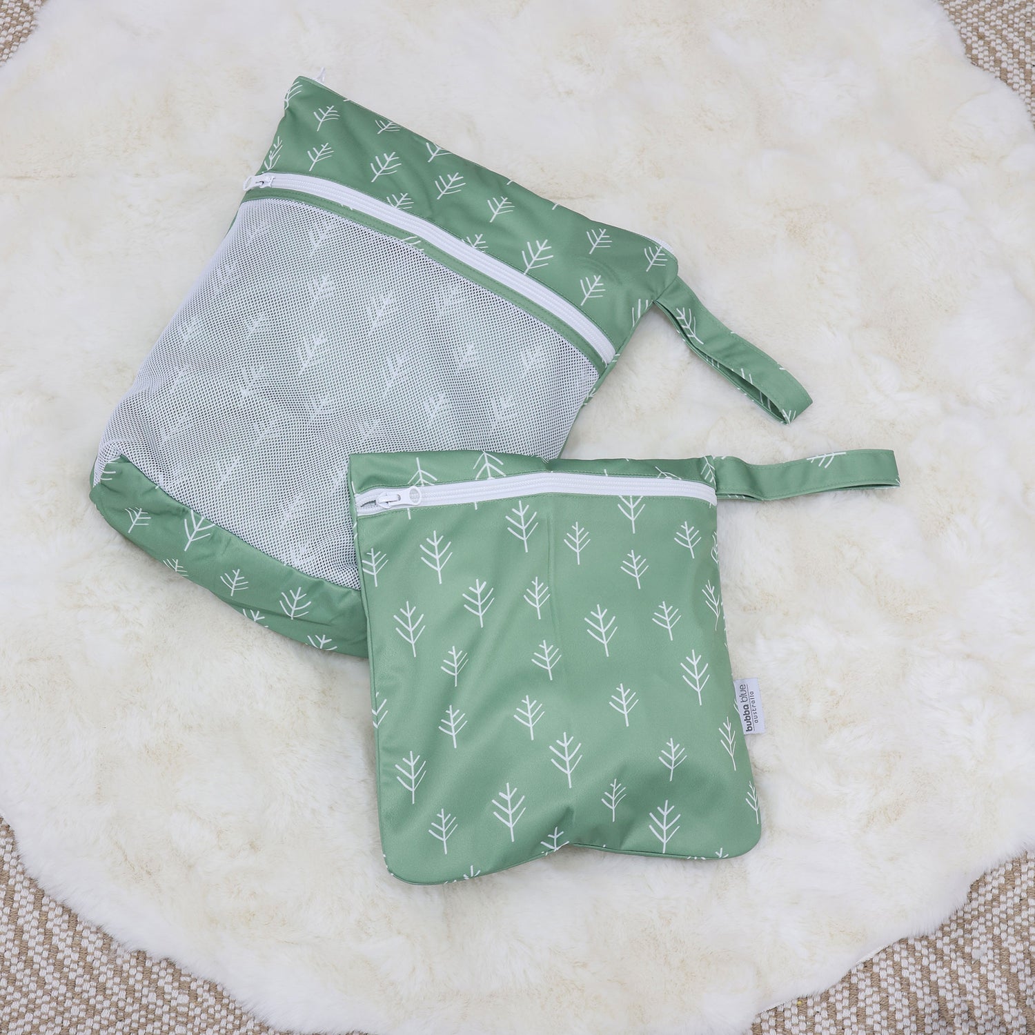 Nordic 2pk Wet/Dry Bags Bundle Forest - 25x28cm & 30x35cm