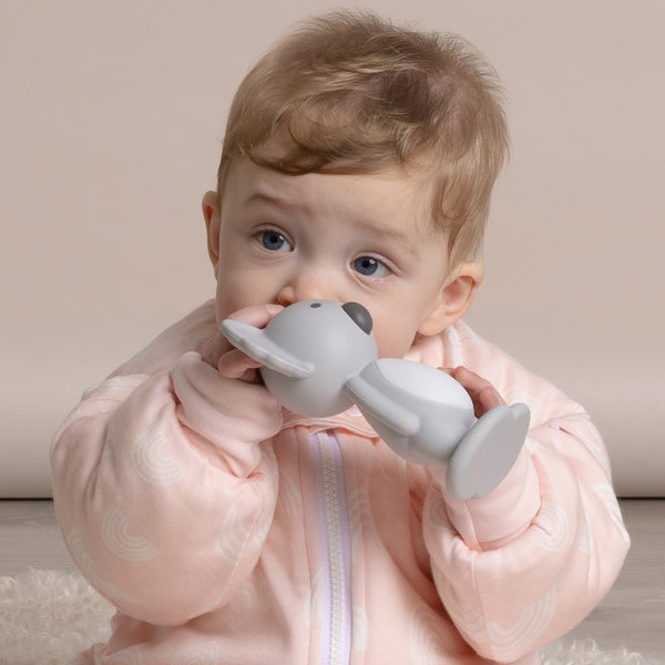 Aussie Animals Bubba Koala Silicone Teething Toy Grey