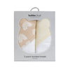 Nordic 2pk Hooded Towel Vanilla/Latte