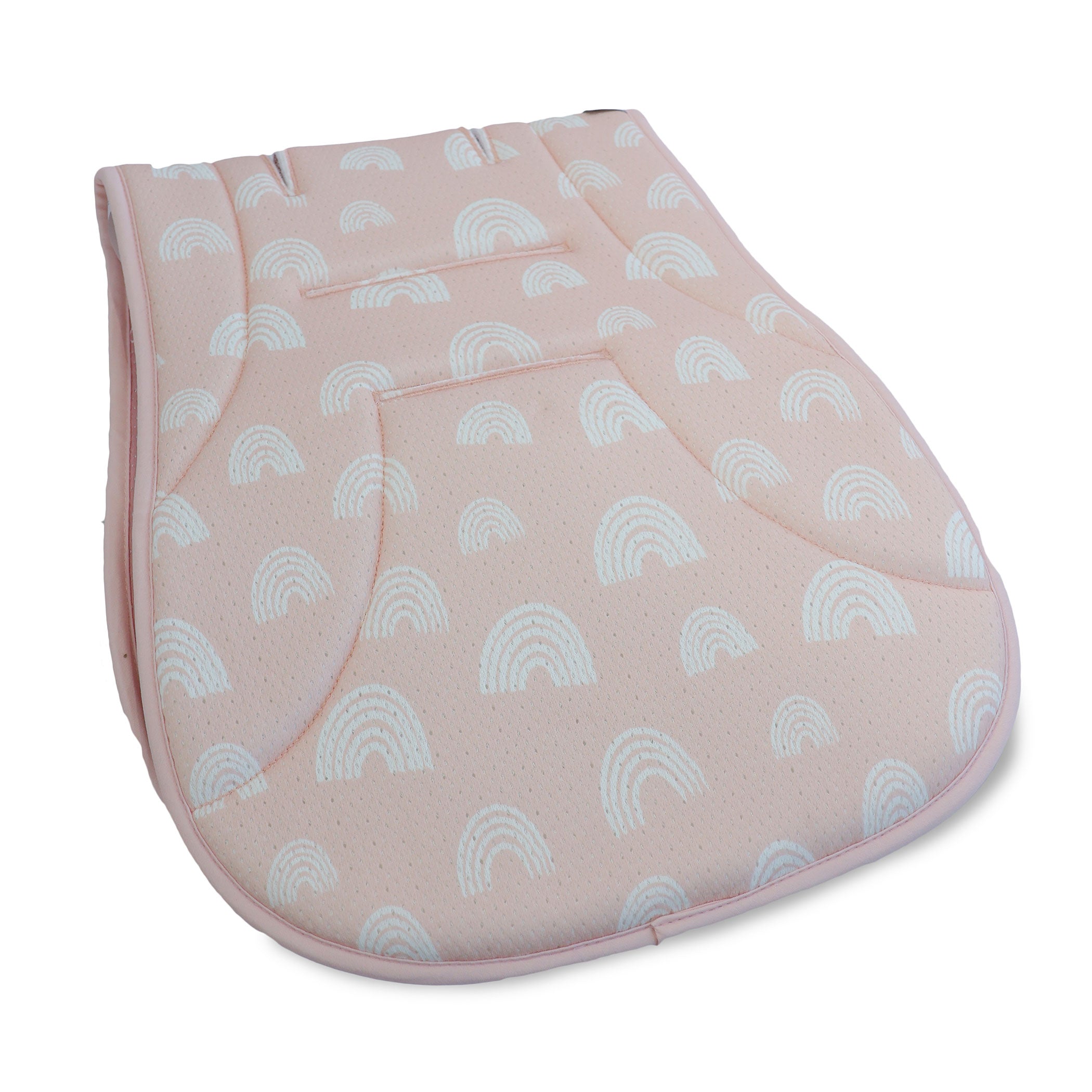 Nordic AIR+ Reversible Pram Liner - Berry/Rose